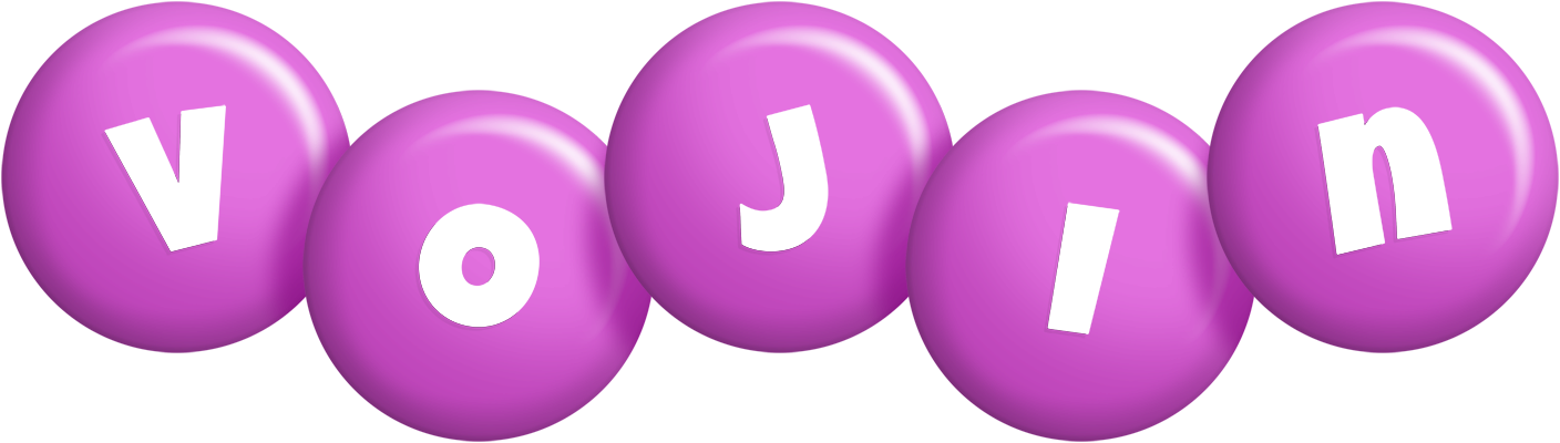 Vojin candy-purple logo