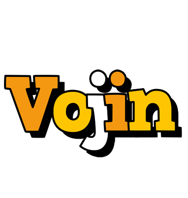 Vojin cartoon logo