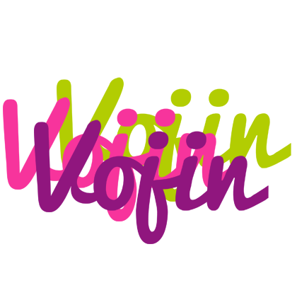 Vojin flowers logo