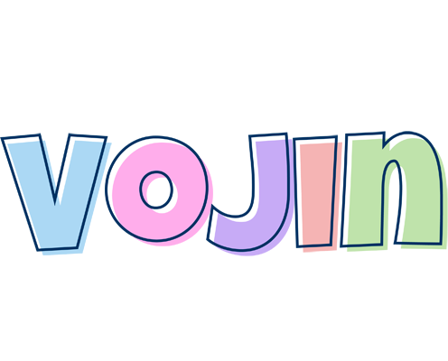 Vojin pastel logo