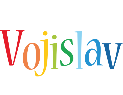Vojislav birthday logo