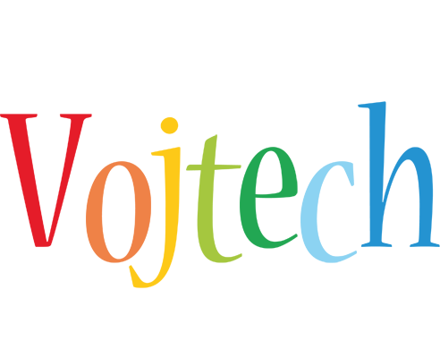 Vojtech birthday logo