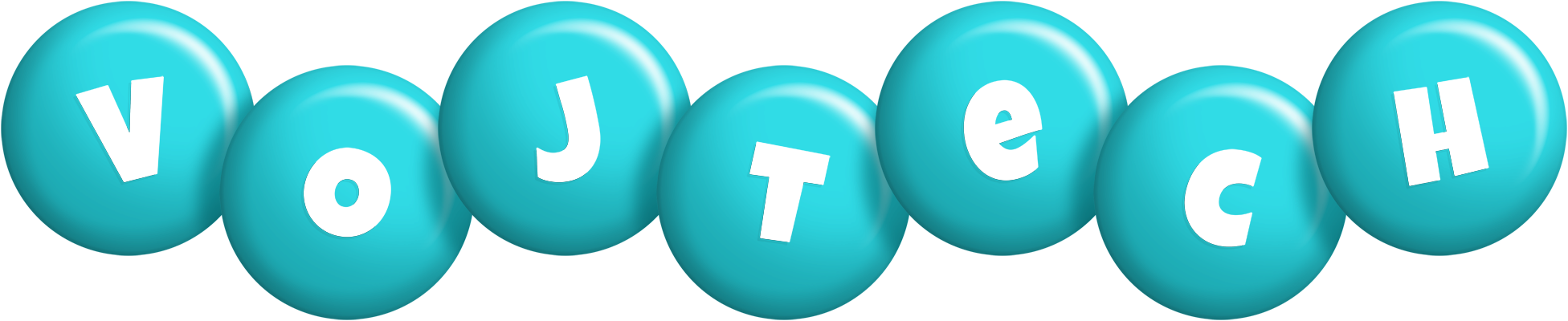 Vojtech candy-azur logo