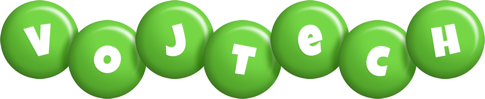 Vojtech candy-green logo