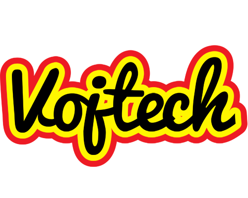 Vojtech flaming logo