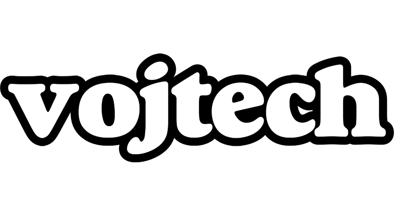 Vojtech panda logo