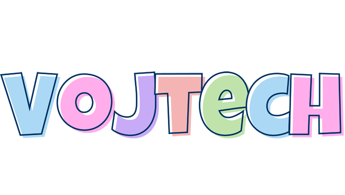 Vojtech pastel logo