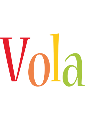 Vola birthday logo