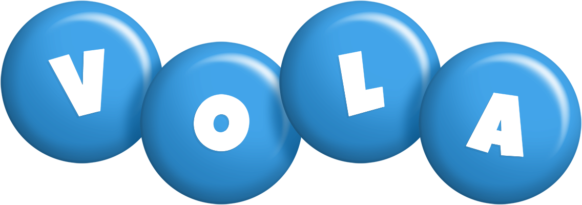 Vola candy-blue logo