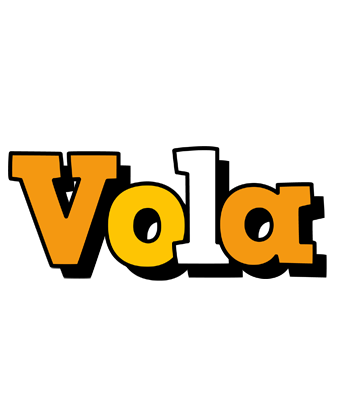 Vola cartoon logo