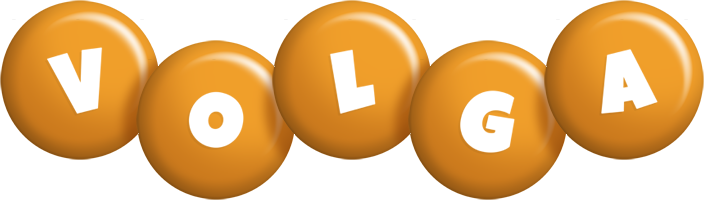 Volga candy-orange logo