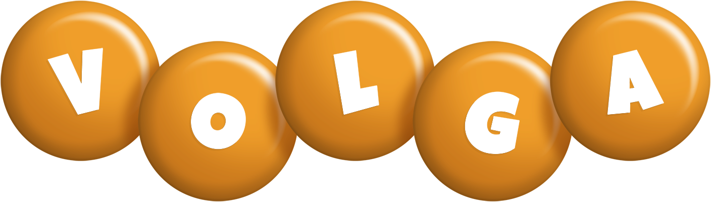 Volga candy-orange logo