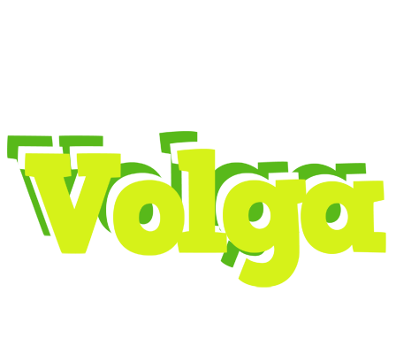Volga citrus logo