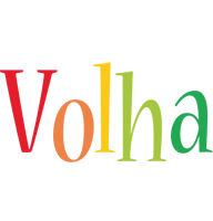 Volha birthday logo