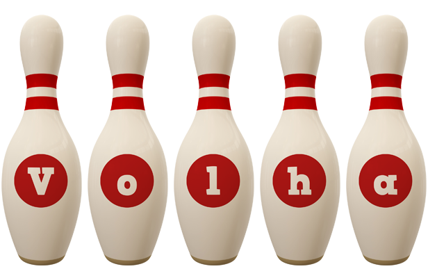 Volha bowling-pin logo