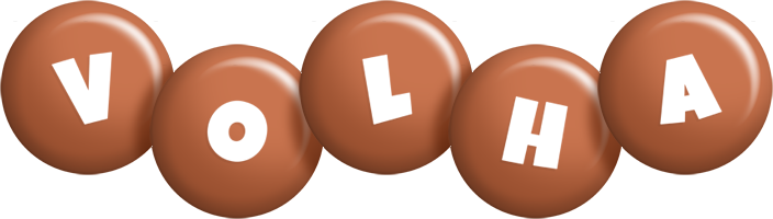 Volha candy-brown logo