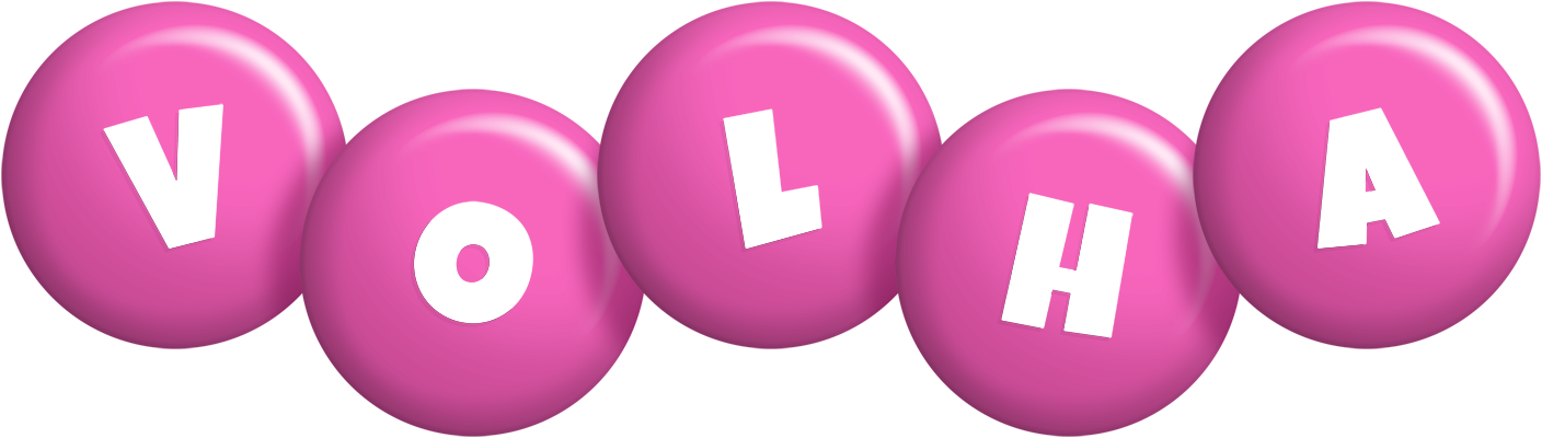 Volha candy-pink logo