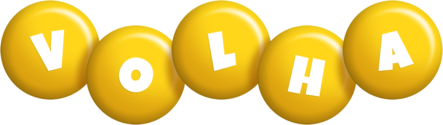Volha candy-yellow logo