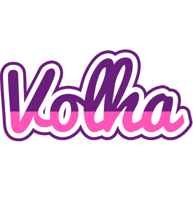 Volha cheerful logo