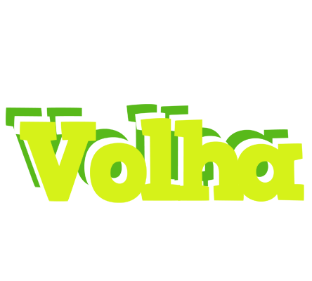 Volha citrus logo