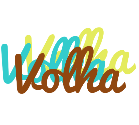 Volha cupcake logo