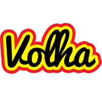 Volha flaming logo