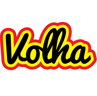 Volha flaming logo