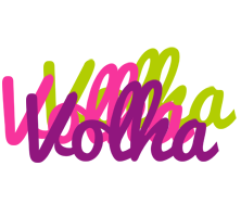 Volha flowers logo