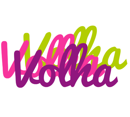 Volha flowers logo