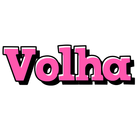 Volha girlish logo