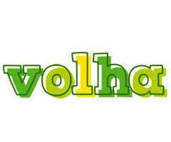 Volha juice logo