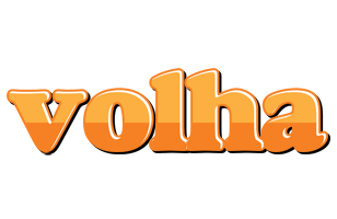 Volha orange logo