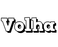 Volha snowing logo