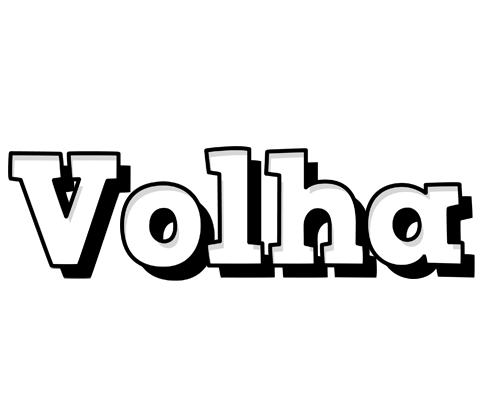 Volha snowing logo