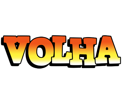 Volha sunset logo