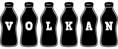 Volkan bottle logo