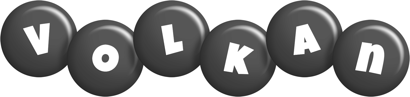 Volkan candy-black logo