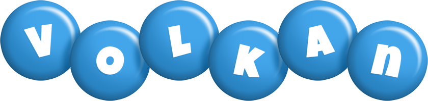 Volkan candy-blue logo