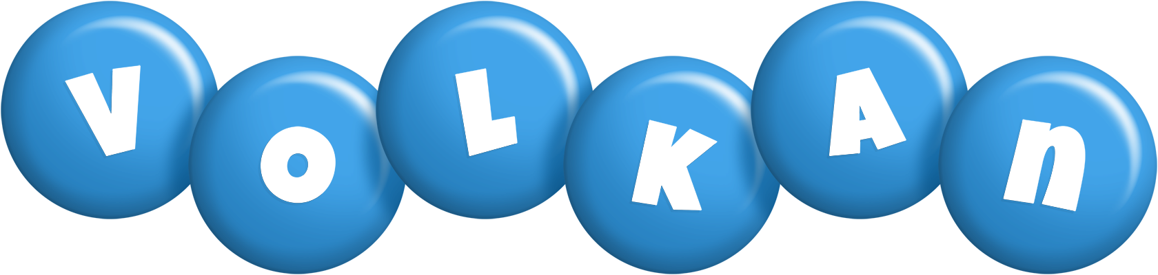Volkan candy-blue logo