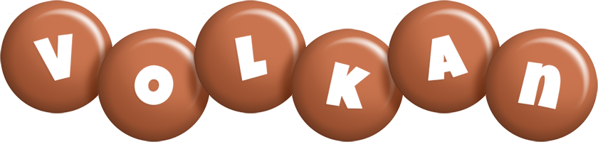 Volkan candy-brown logo
