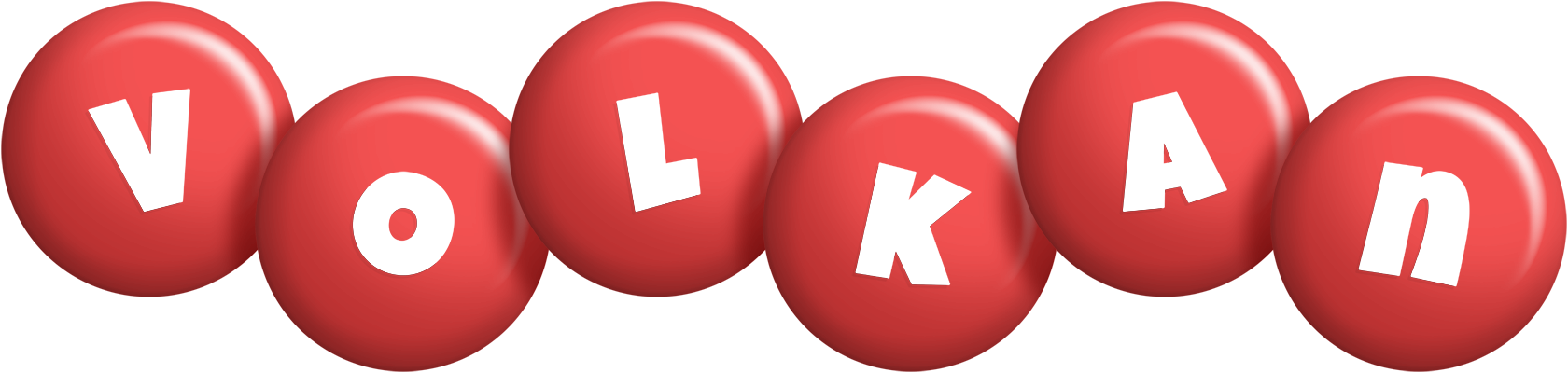 Volkan candy-red logo