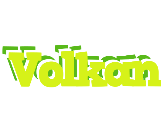 Volkan citrus logo