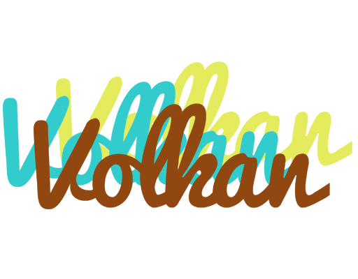 Volkan cupcake logo