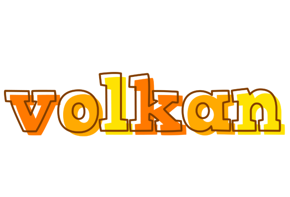 Volkan desert logo