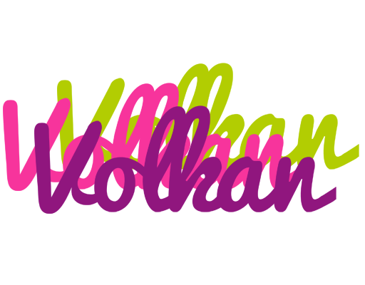 Volkan flowers logo