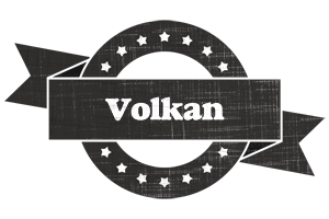 Volkan grunge logo