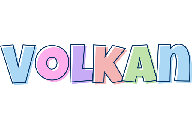 Volkan pastel logo