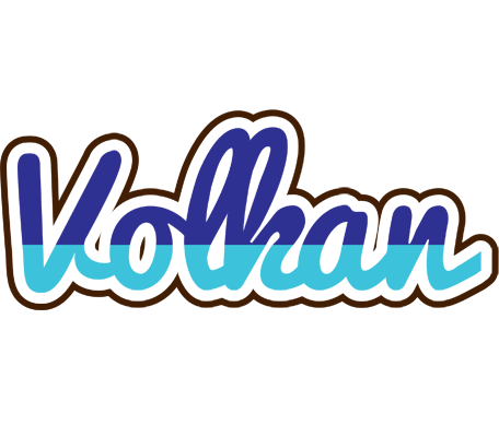 Volkan raining logo
