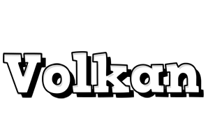 Volkan snowing logo