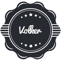 Volker badge logo